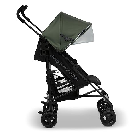 Jeep PowerGlyde Stroller by Delta Children (Olive Green) - Kidsy