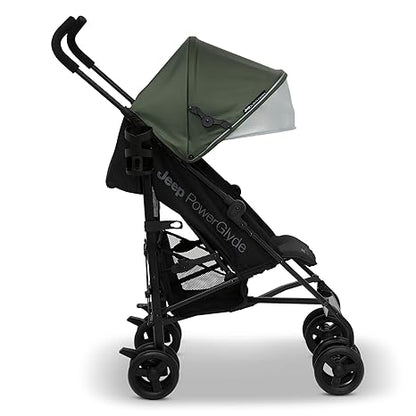 Jeep PowerGlyde Stroller by Delta Children (Olive Green) - Kidsy