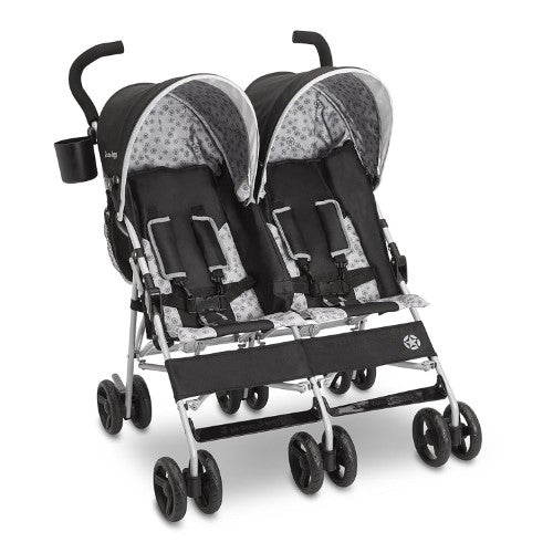 Jeep Scout Double Stroller (Charcoal Galaxy) - Kidsy