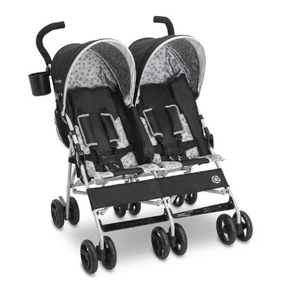 Jeep Scout Double Stroller (Charcoal Galaxy) - Kidsy