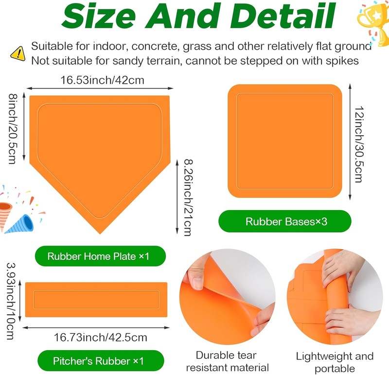 Jenaai 18 Pcs Sports Kickball Set 10 inch (Red) - Kidsy