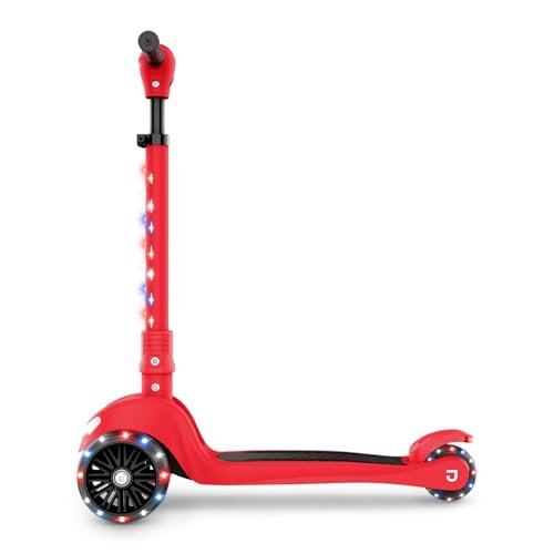 Jetson Scooters Jupiter Mini 3 Wheel Kick Scooter (Red) - Kidsy