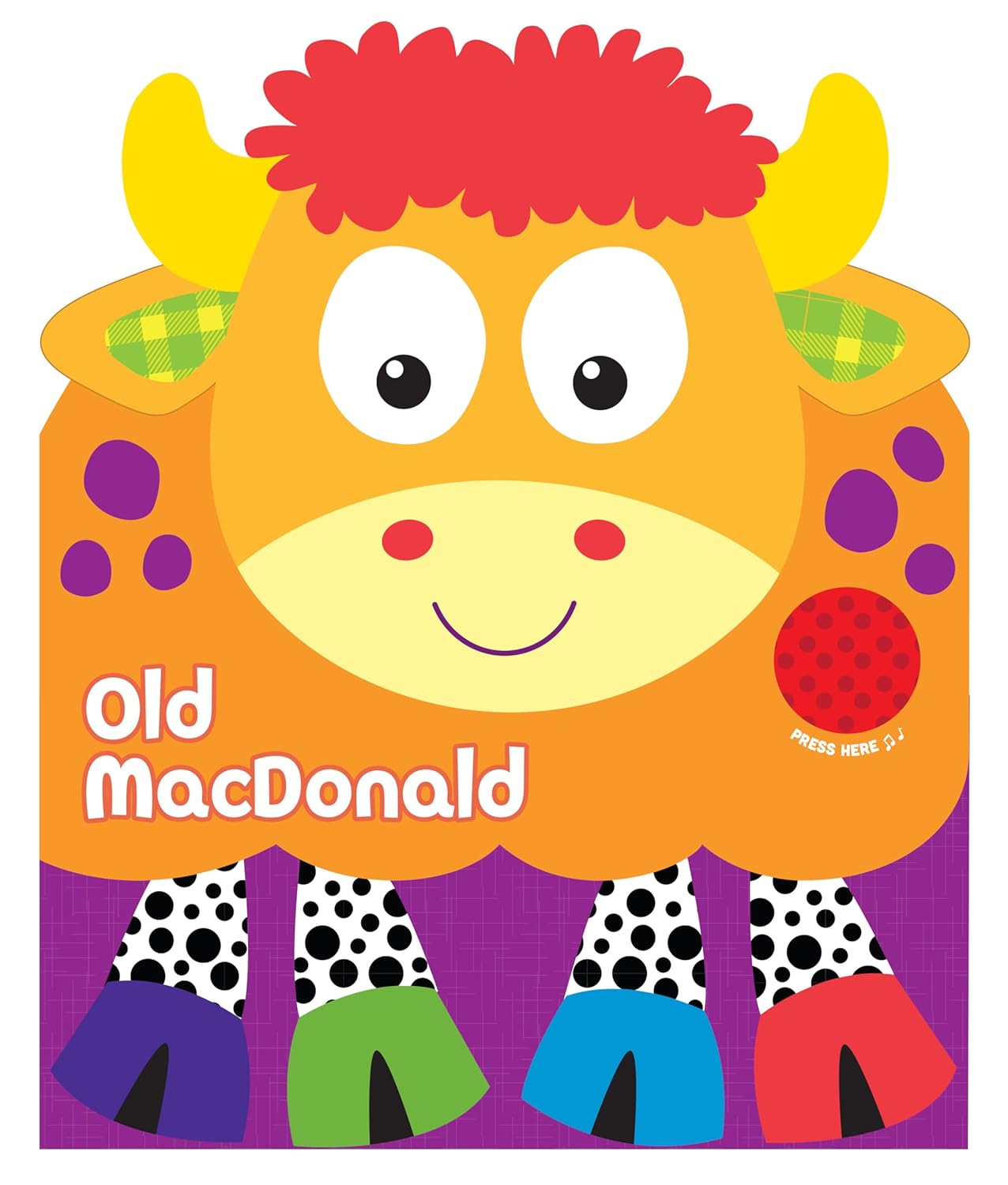 Jiggle & Discover Old MacDonald Deluxe Interactive Board Book - Kidsy