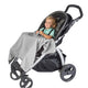 J.l. Childress Cuddle N Cover Stroller Blanket (Gray) - Kidsy