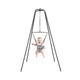 Jolly Jumper Elite Adjustable Baby Exerciser with 6-Foot Stand (Black Saddle) - Kidsy