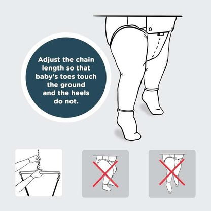 Jolly Jumper *Elite* Safari Print Saddle (Grey Safari) - Kidsy