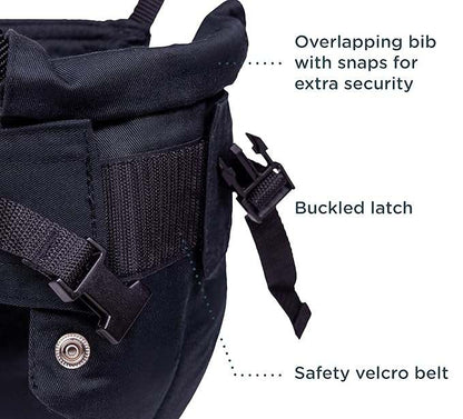 Jolly Jumper Original Baby Exerciser (Black Saddle) - Kidsy