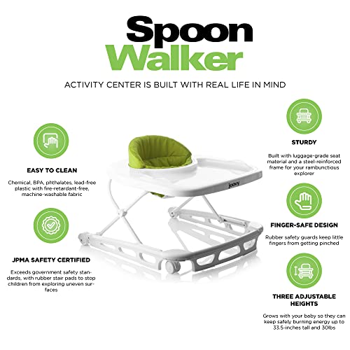 Joovy Spoon Baby Walker (Greenie) - Kidsy