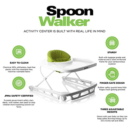 Joovy Spoon Baby Walker (Greenie) - Kidsy
