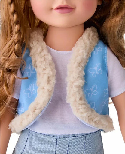 Journey Girls 18" Fashion Doll – Mikaella (Light Brown) - Kidsy