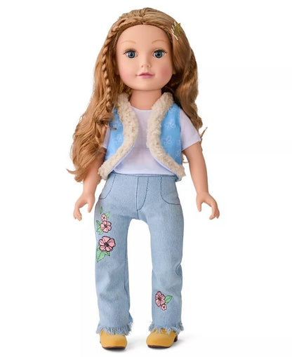 Journey Girls 18" Fashion Doll – Mikaella (Light Brown) - Kidsy