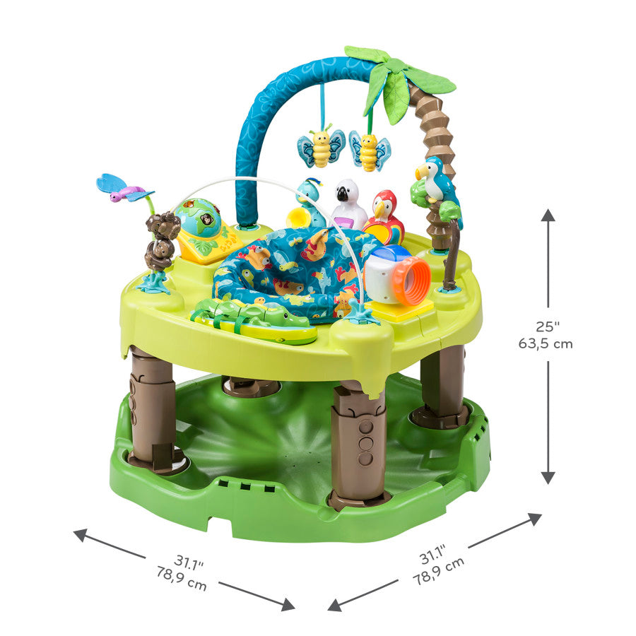 New Life In The Amazon Triple Fun Bouncing Activity Saucer