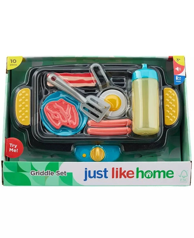 Just Like Home Griddle Playset - Kidsy