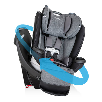 New Revolve360 Extend All-in-One Rotational Car Seat with SensorSafe