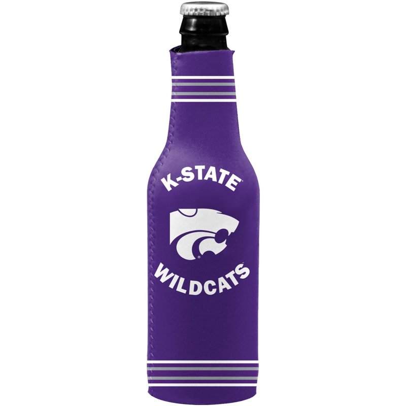 Kansas State Crest Logo Insulated Bottle Sleeve (Purple) - Kidsy