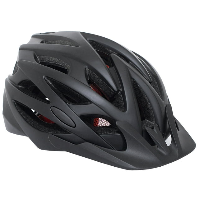 Kent Adult Bike Helmet (Matte Black/Red) - Kidsy