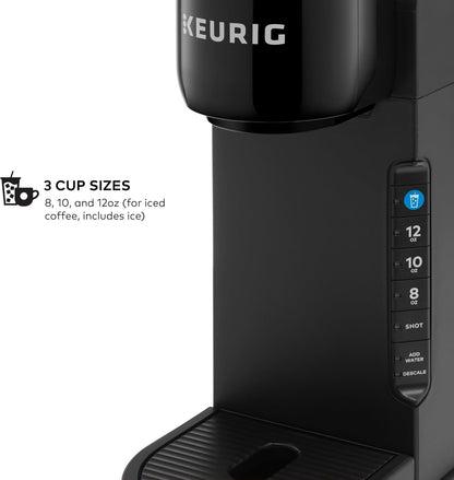 Keurig K - Café Barista Bar Single Serve Coffee Maker and Frother (Black) - Kidsy