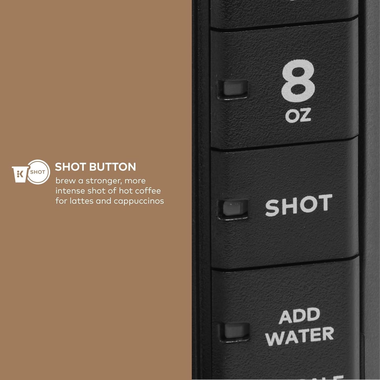 Keurig K - Café Barista Bar Single Serve Coffee Maker and Frother (Black) - Kidsy