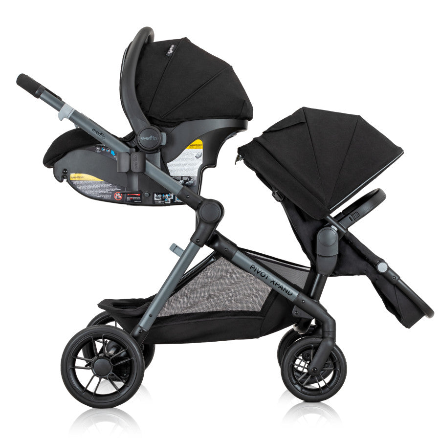 New Pivot Xpand Modular Travel System with LiteMax Infant Car Seat