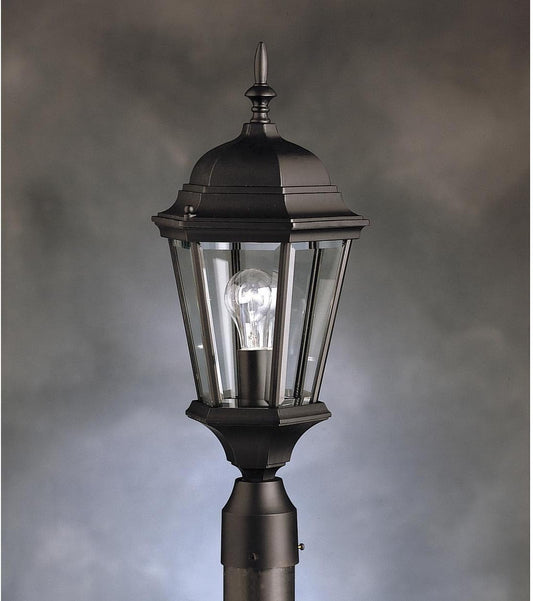 Kichler Madison 21.75" Outdoor Post Light in Black - Kidsy