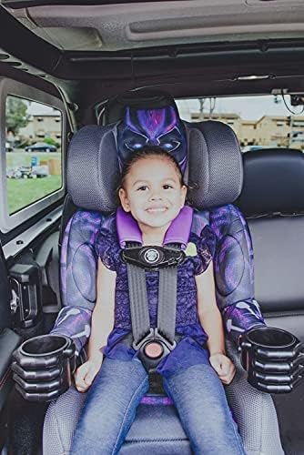 KidsEmbrace 2-in-1 Car Seat | Forward-Facing Harness 26.5–65 lbs (Marvel Black Panther) - Kidsy