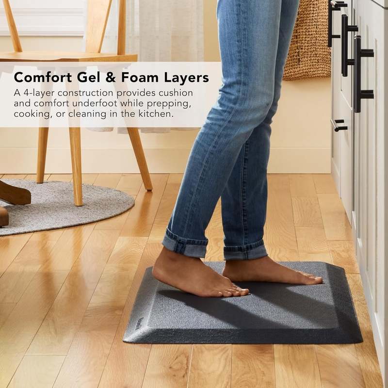 KitchenAid Gourmet Series Kitchen Comfort Gel Mat (Ink Blue) - Kidsy