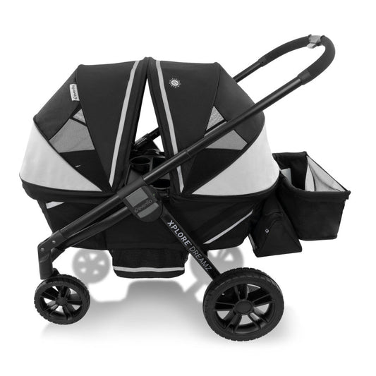 New Pivot Xplore Dreamz All-Terrain Stroller Wagon with Bassinet Insert