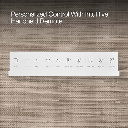 Kohler PureWash E815 Elongated Bidet Seat (White) - Kidsy