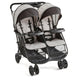 Kolcraft Cloud Plus Lightweight Double Stroller Side-by-Side for Infant Toddler (Slate Gray) - Kidsy