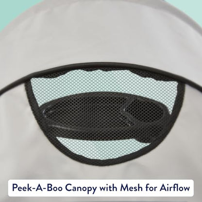 Kolcraft Cloud Plus Lightweight Stroller (Slate Grey) - Kidsy