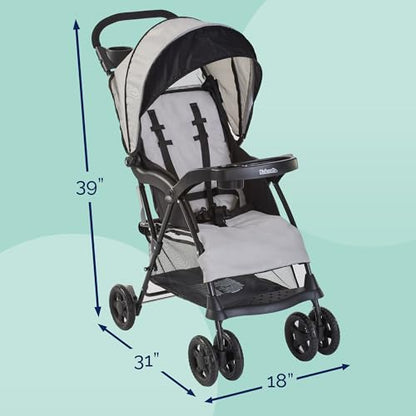 Kolcraft Cloud Plus Lightweight Stroller (Slate Grey) - Kidsy