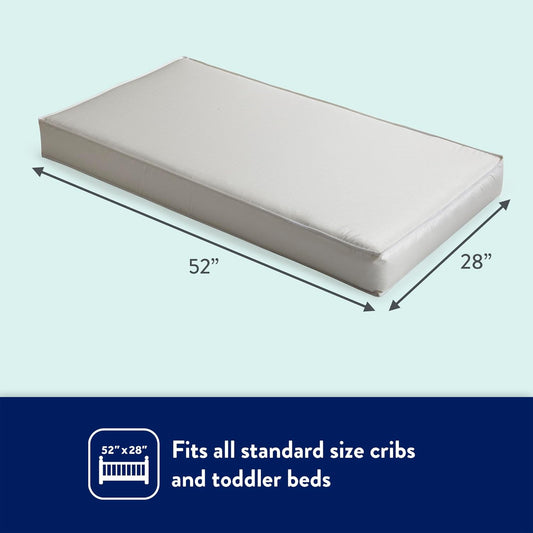 Kolcraft Fresh Start Polylite Mattress 5 - Inch (White) - Kidsy