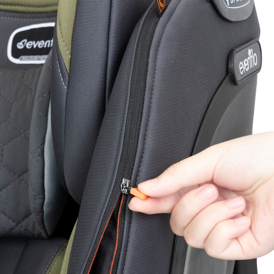 New Revolve360 Extend Rotational All-in-One Convertible Car Seat with Quick Clean Cover