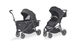 Larktale Crossover All - in - One Stroller and Wagon (Byron Black) - Kidsy