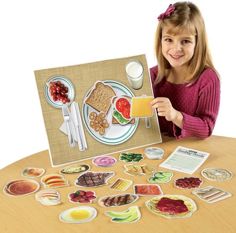 Learning Resources Magnetic Healthy Foods Magnetic Food 34 Pieces - Kidsy