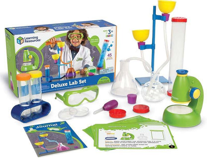Learning Resources Primary Science Deluxe Lab Set 45 Pieces (Multicolor) - Kidsy