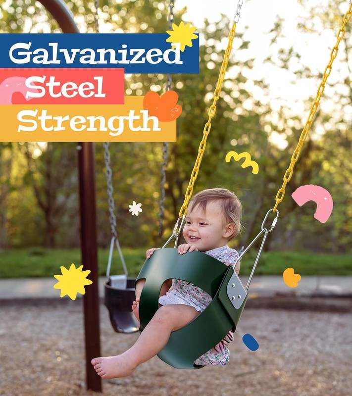 Little Dove High Back Full Bucket Toddler Swing - Kidsy