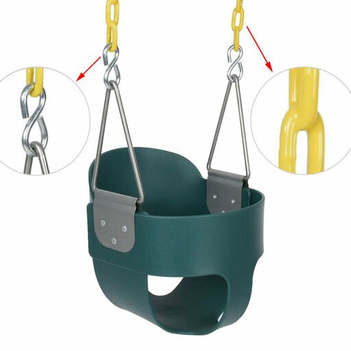 Little Dove High Back Full Bucket Toddler Swing - Kidsy