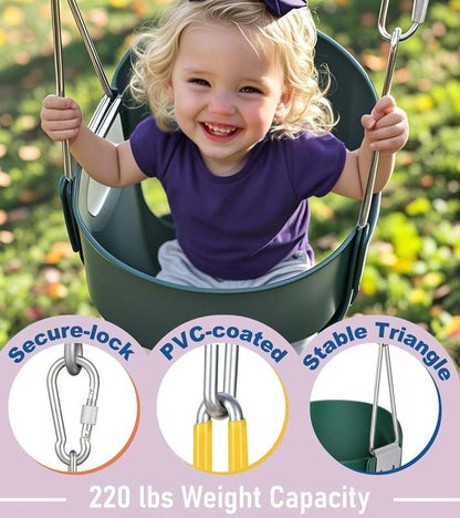 Little Dove High Back Full Bucket Toddler Swing - Kidsy