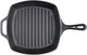 Lodge Cast Iron Grill Pan, Square, 10.5 Inch (Black) - Kidsy