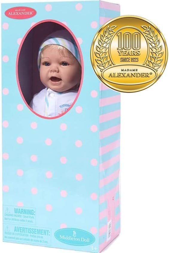 Madame Alexander 19 - inch Newborn Nursery Baby Doll (Sweet Baby) - Kidsy