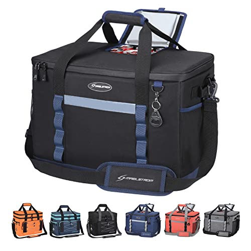 Maelstrom ICY Hollow Cooler Bag Collapsible Soft Sided 75 Can (Black) - Kidsy