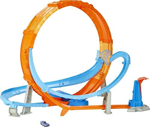 Mattel Hot Wheels Massive Loop Mayhem Track Set - Kidsy