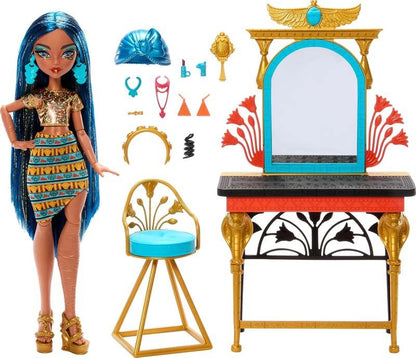 Mattel Monster High Self Scare Day Cleo De Nile Doll Set - Kidsy