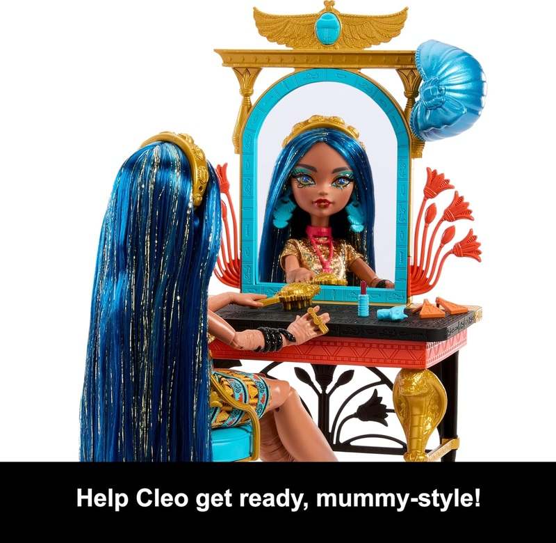 Mattel Monster High Self Scare Day Cleo De Nile Doll Set - Kidsy