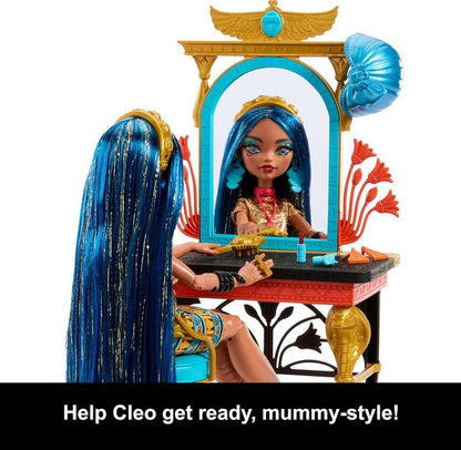 Mattel Monster High Self Scare Day Cleo De Nile Doll Set - Kidsy