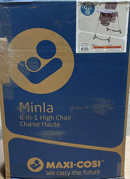 New Maxi-Cosi Minla 6-in-1 High Chair (Classic Graphite)