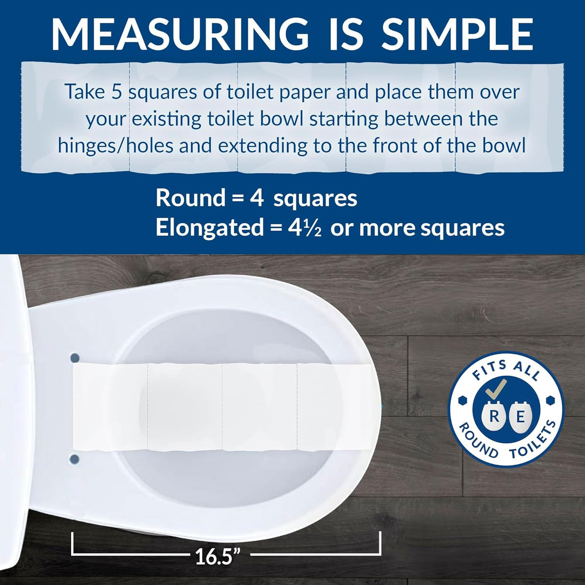 Mayfair NextStep2 Toilet Seat with Built - In Potty Training Seat (Round, White) - Kidsy