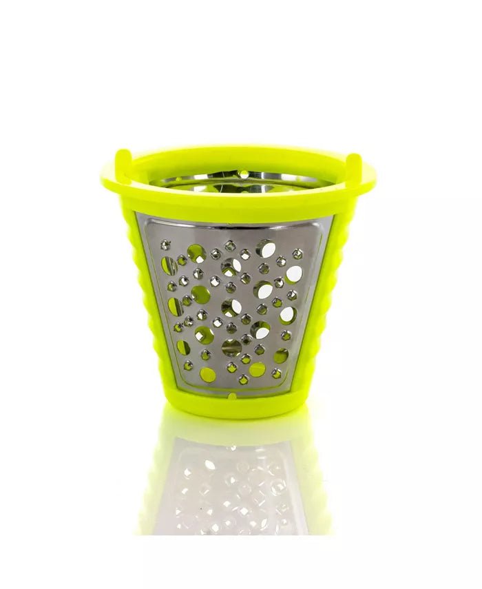 MegaChef 4 - in - 1 Electric Salad Maker & Slicer (Stainless Steel) - Kidsy