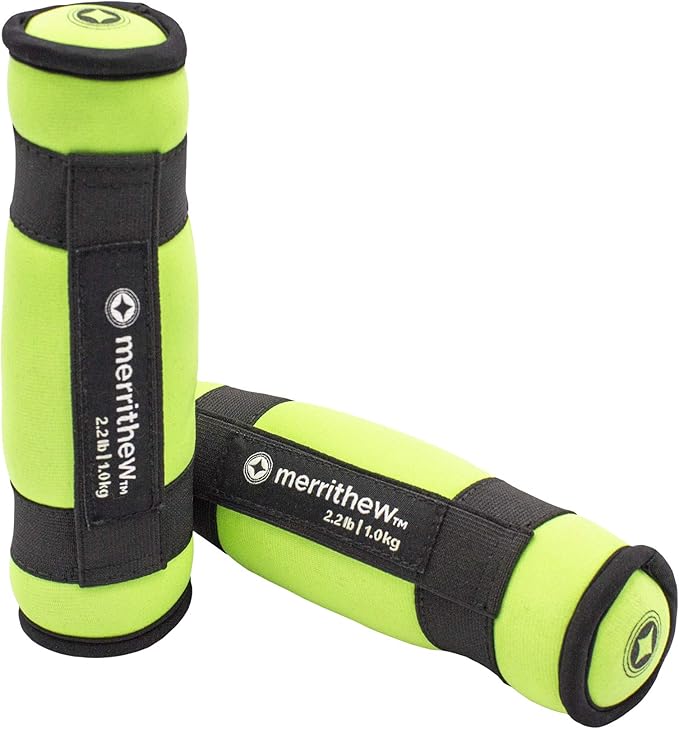 Merrithew Soft Dumbbells Pair (Lime) - Kidsy
